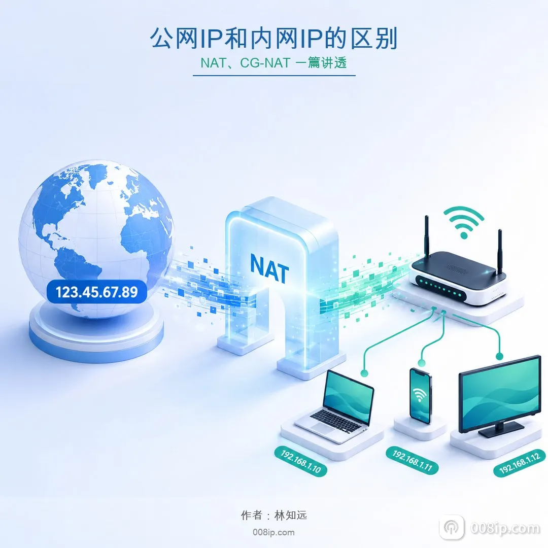 公网IP和内网IP的区别：NAT、CG-NAT一篇讲透
