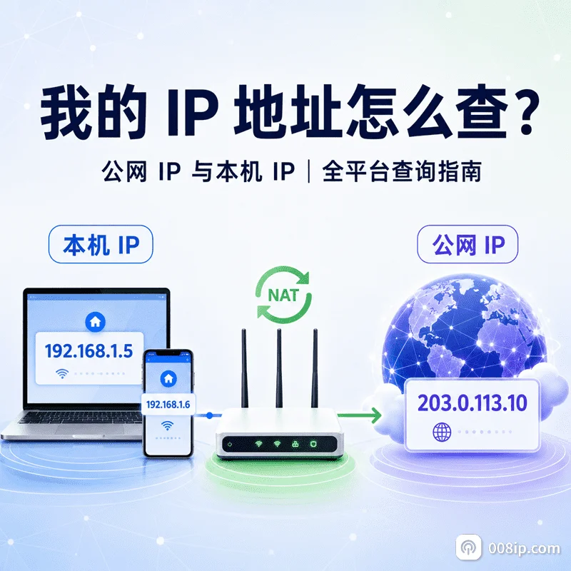 如何查看自己的 IP 地址?9 种方法全平台覆盖